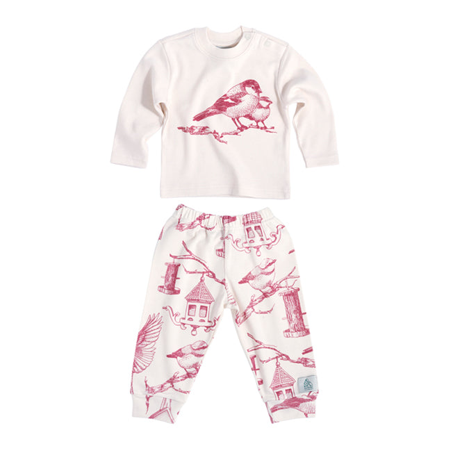 Bird print 2025 pajamas