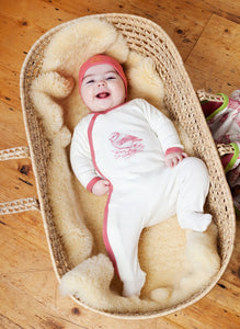 Bird Print Babygrow